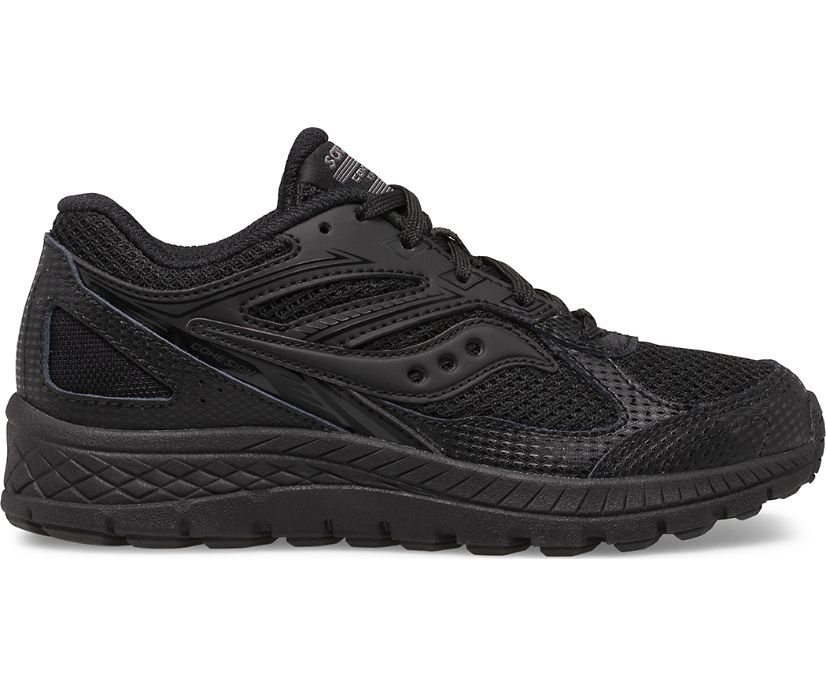 Gyerek Saucony Cohesion 14 Csipke Tornacipő Fekete | HU 759EBC